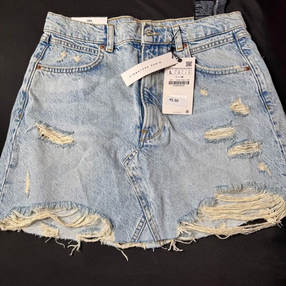 Zara Denim Skirt